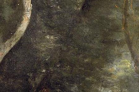 Фрагмент Prairie bois e au bord de l eau