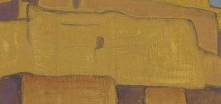 Фрагмент ПУЭБЛО ИН САНТА ФЕ КРУГ 1922