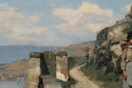 Фрагмент Путь в виноградниках