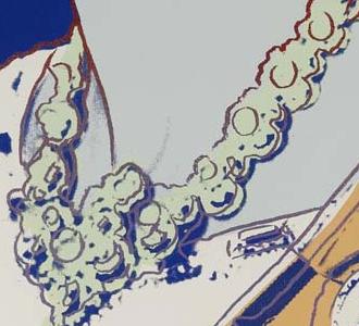 Фрагмент QUEEN ELIZABETH в синих тонах