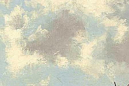 Фрагмент Racing Wings Tea clippers heeling in the ocean breeze