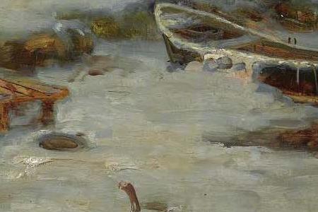 Фрагмент Раний вечер зимой