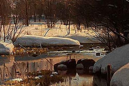 Фрагмент Раняя весна