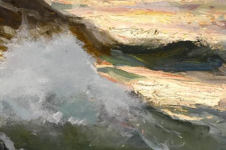 Фрагмент Разбивающиеся волны