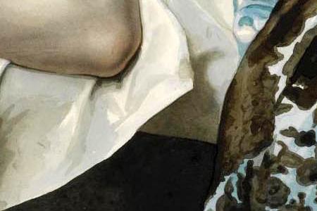 Фрагмент RECLINING NUDE