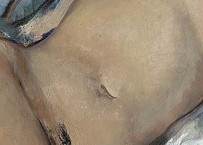 Фрагмент RECLINING NUDE