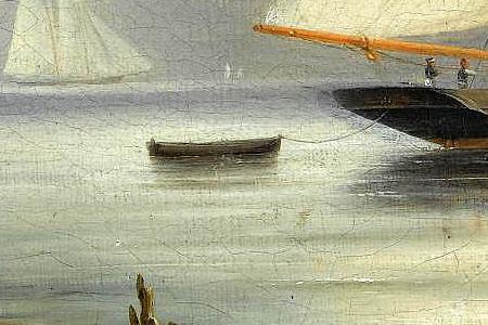 Фрагмент R.N., A Cutter Becalmed