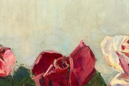 Фрагмент ROSES IN A BOWL