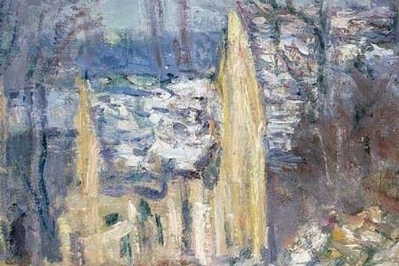 Фрагмент ROUTE DE GIVERNY EN HIVER-