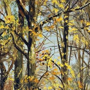 Фрагмент ROWAN TREES IN AUTUMN