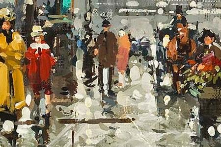 Фрагмент Rue Royale Madeleine