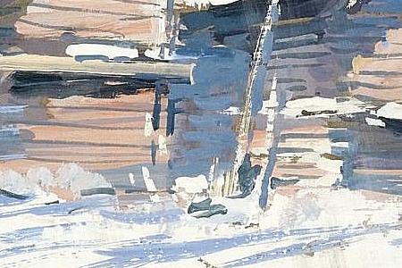 Фрагмент RUSSIAN WINTER SCENE