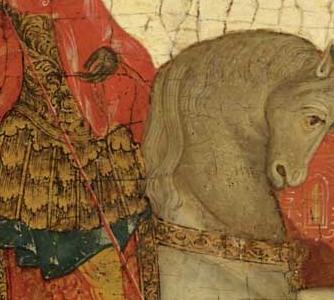 Фрагмент Saint George Slaying the Dragon, circa 1800