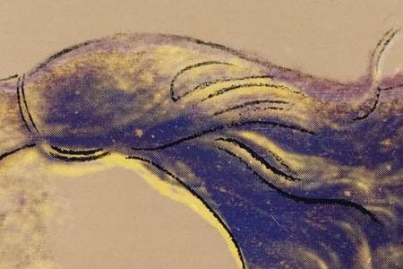 Фрагмент SANDRO BOTTICELLI BIRTH OF VENUS светло бежевый