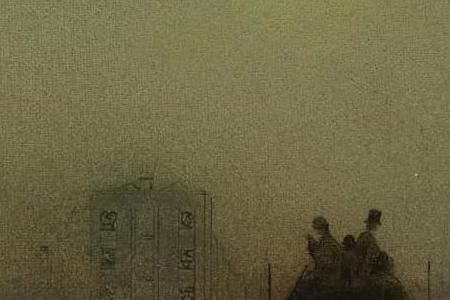 Фрагмент SATURDAY NIGHT, ON THE CLYDE AT GLASGOW