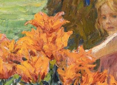 Фрагмент Сбор цветов