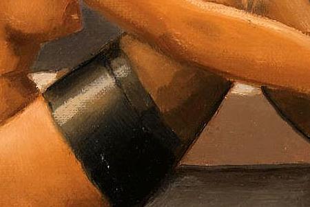 Фрагмент SEATED NUDE (STUDY)