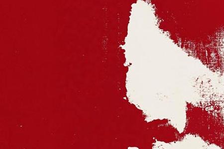 Фрагмент SELF-PORTRAIT красно белый