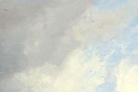 Фрагмент SHEEP IN A PASTURE