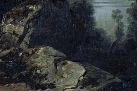 Фрагмент Швейцарский пейзаж