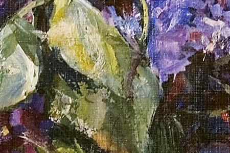 Фрагмент Сирень и три лимона.1978.