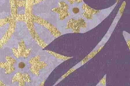 Фрагмент Сиренево-золотой 1