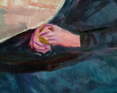 Фрагмент SITTENDE UNG KVINNE SEATED YOU