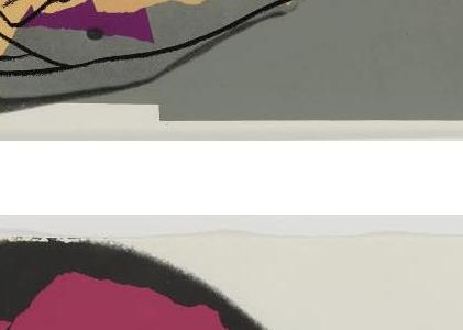 Фрагмент SKULLS два вида штрихами