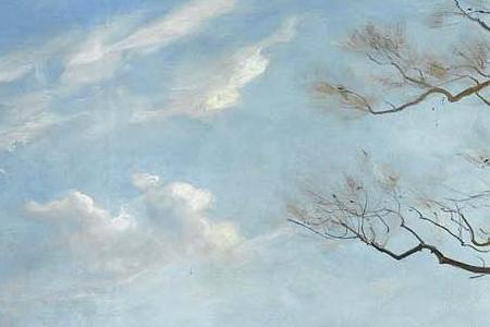 Фрагмент SNEDÆKKET VEJ (A SNOW-COVERED ROAD)