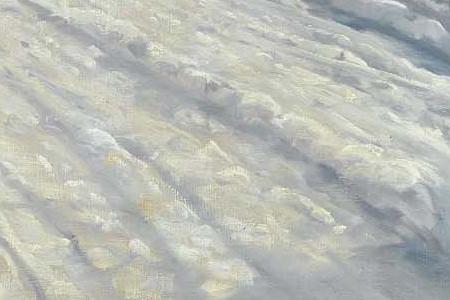 Фрагмент SNEDÆKKET VEJ (A SNOW-COVERED ROAD)