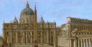 Фрагмент Собор Св. Петра, Рим