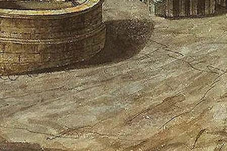 Фрагмент Собор Василия Блаженного и Спасские ворота