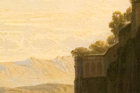 Фрагмент Сорренто. 1855.