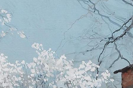 Фрагмент Spring blooms