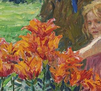 Фрагмент Срывание цветов