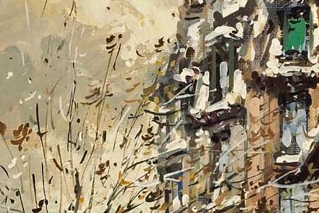 Фрагмент St Denis in winter