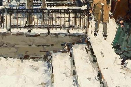 Фрагмент St Denis in winter