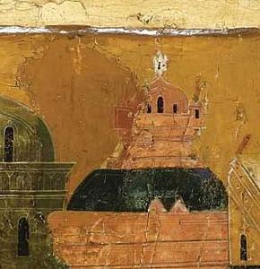 Фрагмент ST MATTHEW CENTRAL RUSSIA SECOND HALF OF 16TH CENTURY