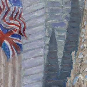 Фрагмент ST. PATRICK S AND ITS NEIGHBORS AFTER SNOWFALL