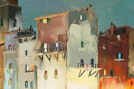 Фрагмент St Tropezsigned inscribed