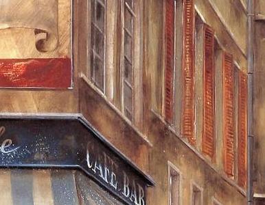 Фрагмент Старый горо "Уикенд в Париже II"