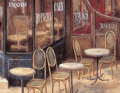 Фрагмент Старый горо "Уикенд в Париже II"