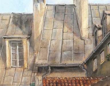 Фрагмент Старый горо "Уикенд в Париже"