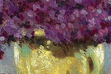 Фрагмент STILL LIFE OF FLOWERS