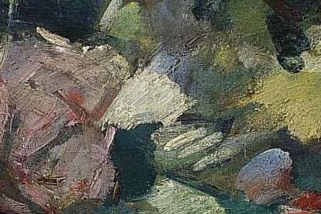 Фрагмент STILL LIFE OF FLOWERS