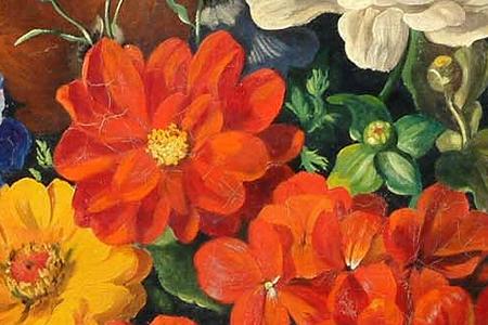 Фрагмент Still Life with Flowers