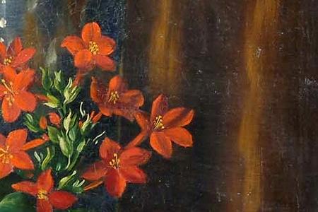 Фрагмент Still Life with Flowers