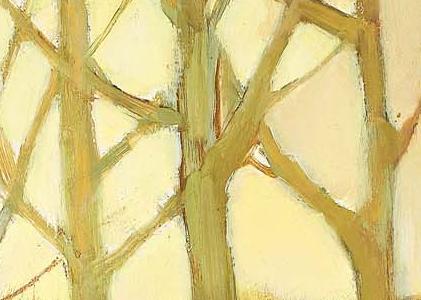 Фрагмент Still life with pansies