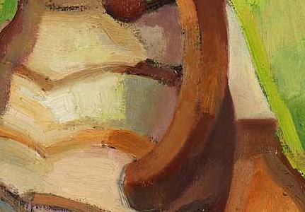 Фрагмент Still life with tulip