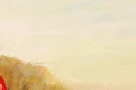 Фрагмент Still life with tulips